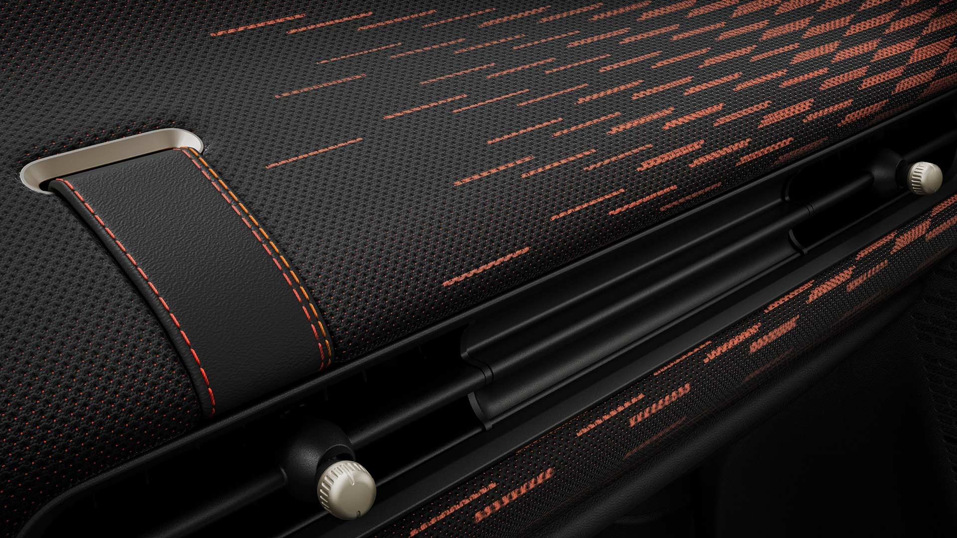 MINI 5-dörrar – interiör – galleri – klädsel JCW